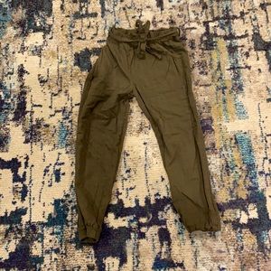 Greenish brownish pants